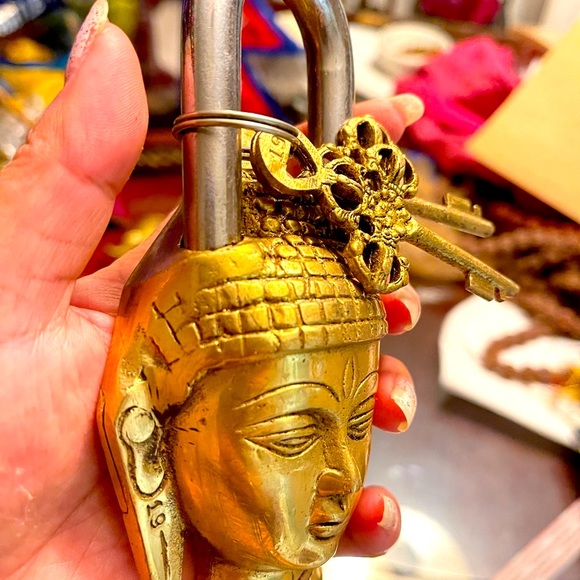 COPY - Budhha brass padlock - Picture 6 of 6
